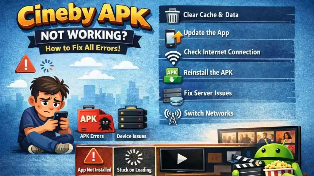 Cineby APK troubleshooting Guide