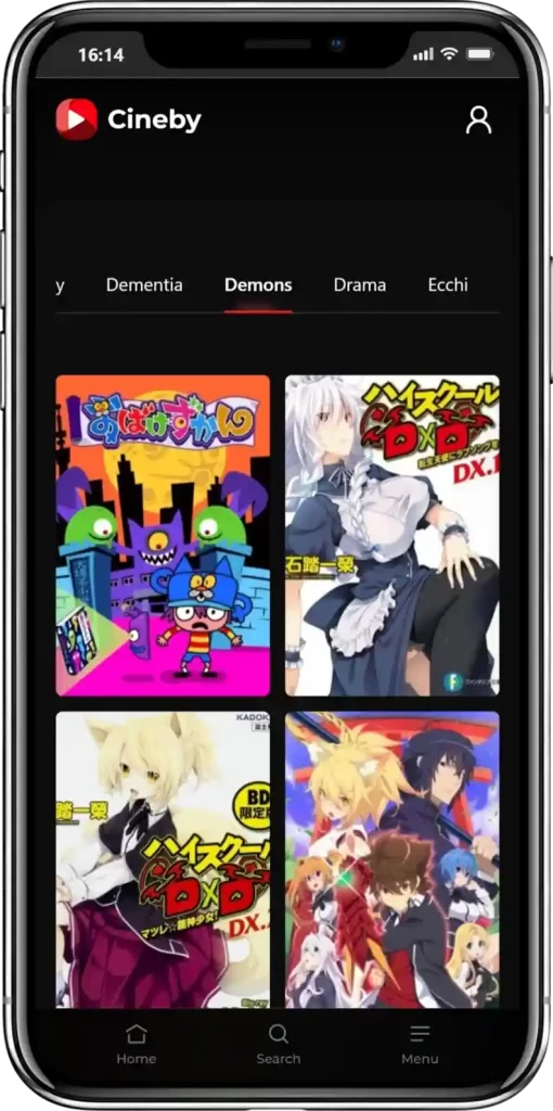 Demons Anime on CineBy APP