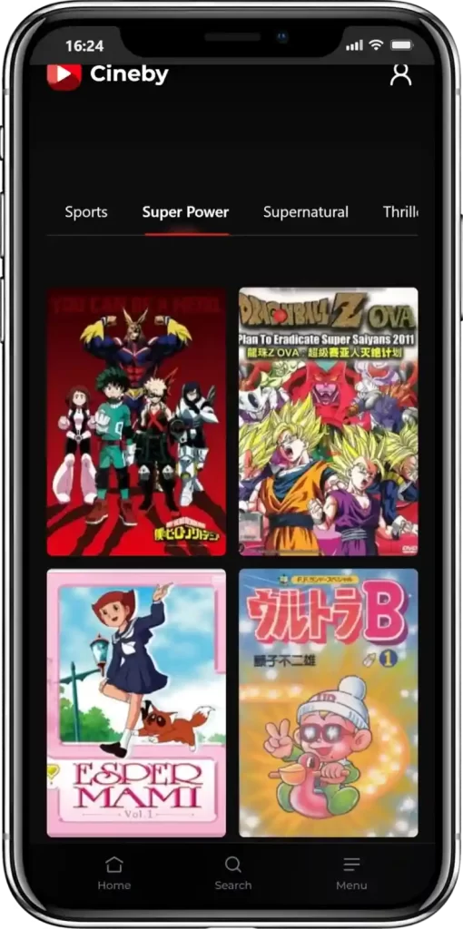 Super Power Anime